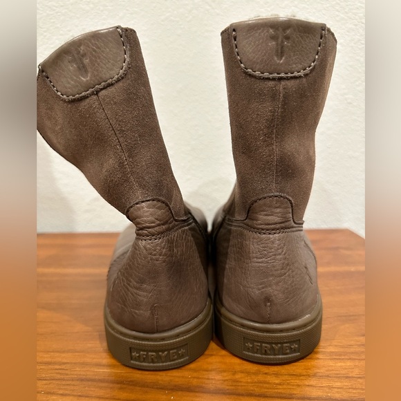 Frye gemma shearling boots brown size 9 - Picture 3 of 6